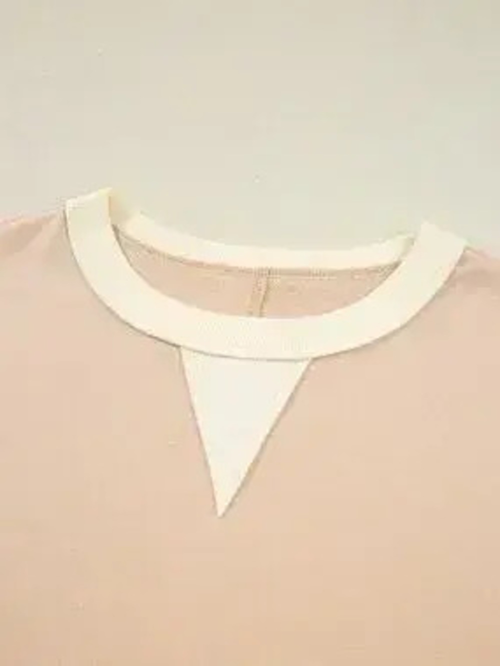 Color Block Textured Patchwork Pullover Sweatshirt - Picture 8 of 10